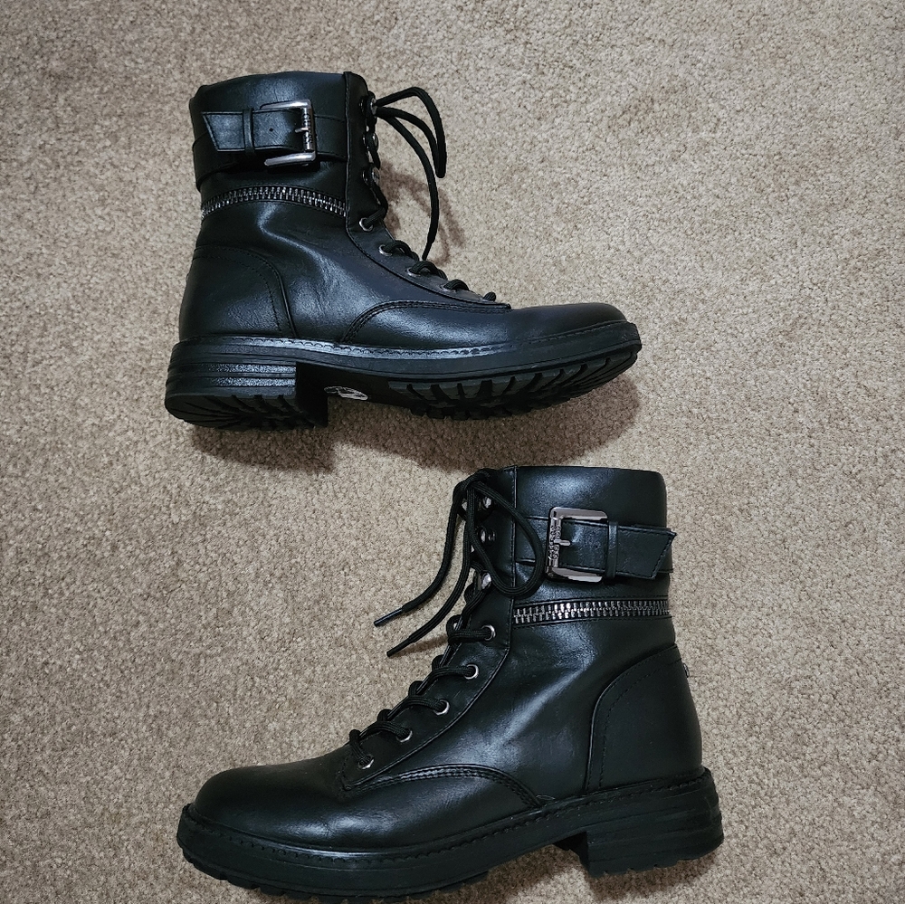 Guess Black Combat Style Boot - image 1